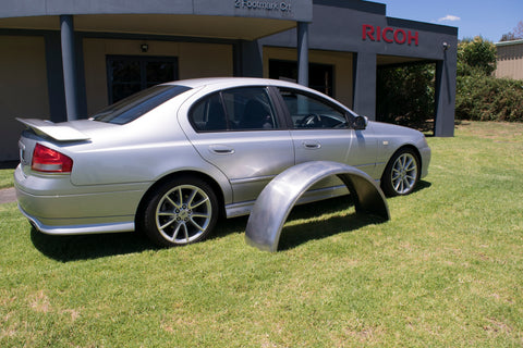 DR17 60A PB Left - 17" by 60" - 379 Peterbilt Smooth Aluminum Guard Left Side