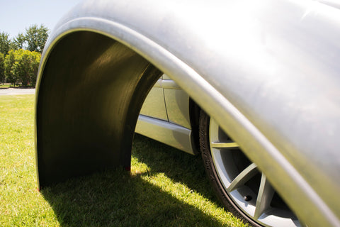 DR17 60A PB Left - 17" by 60" - 379 Peterbilt Smooth Aluminum Guard Left Side