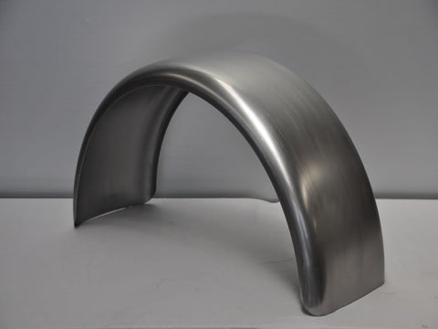 DR930RTC - 9" by 30" Round Top Single Axle Mild Steel Cycle Guard