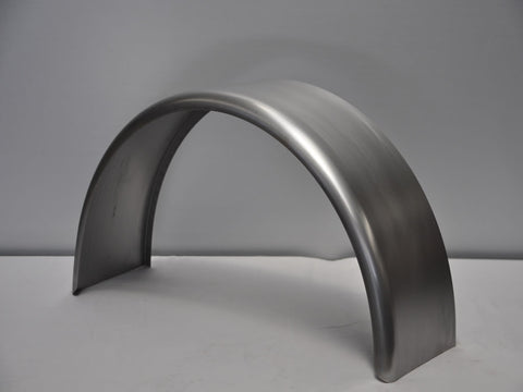 SR930 - 9" by 30" Single Radius Single Axle Mild Steel Guard