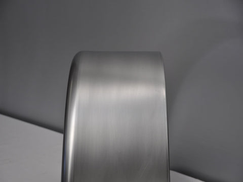 SR928 - 9" by 28" Single Radius Single Axle Mild Steel Guard