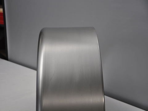 SR1028 - 10" by 28" Single Radius Single Axle Mild Steel Guard