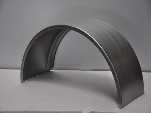 SR1330 - 13" by 30" Single Radius Single Axle Mild Steel Guard