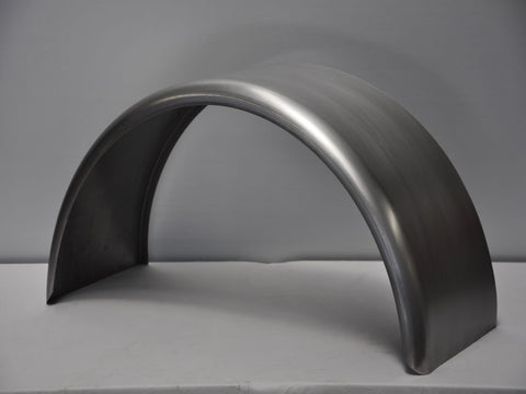 SR1333 - 13" by 33" Single Radius Single Axle Mild Steel Guard