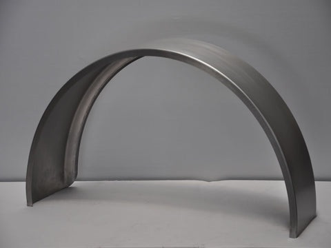 SR11 36 - 11" by 36" Single Radius Single Axle Mild Steel Guard