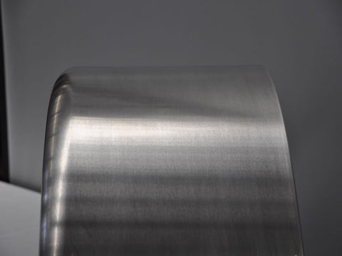 SR1030A - 10" by 30" Single Radius Single Axle Smooth Aluminum Guard