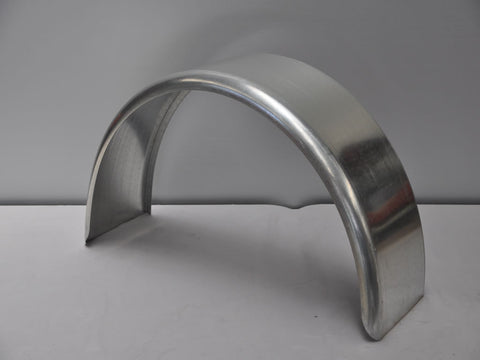 SR930G - 9" by 30" Single Radius Single Axle Galvanized Guard