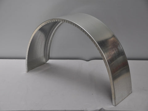 SR930G - 9" by 30" Single Radius Single Axle Galvanized Guard