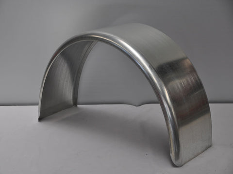 SR1030G - 10" by 30" Single Radius Single Axle Galvanized Guard