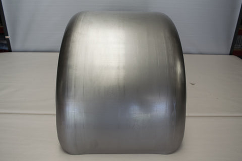 DR1630 - 16" by 30" Double Radius Single Axle Mild Steel Guard