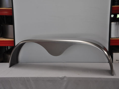 TTSR966 - 9" by 66" Single Radius Tandem Teardrop Mild Steel Guard