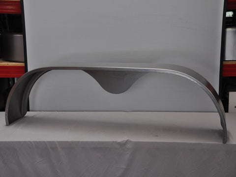 TTSR966 - 9" by 66" Single Radius Tandem Teardrop Mild Steel Guard