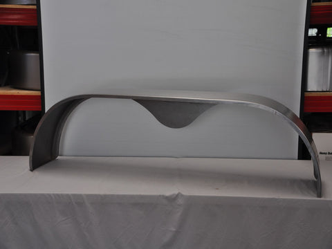 TTSR1066 - 10" by 66" Single Radius Tandem Teardrop Mild Steel Guard