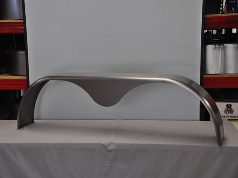 TTSR1166 - 11" by 66" Single Radius Tandem Teardrop Axle Mild Steel Guard