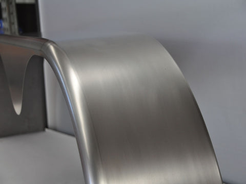 TTSR1166 - 11" by 66" Single Radius Tandem Teardrop Axle Mild Steel Guard