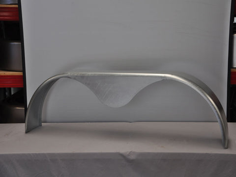 TTSR960G - 9" by 60" Single Radius Tandem Teardrop Galvanized Guard