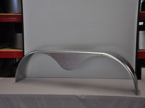 TTSR966G - 9" by 66" Single Radius Tandem Teardrop Galvanized Guard