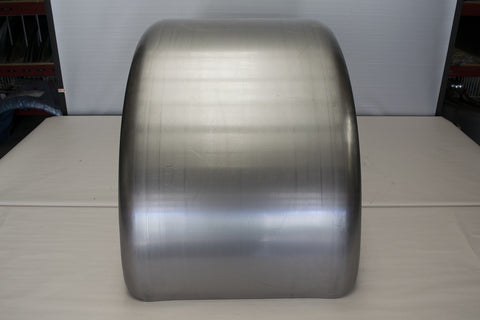 DR2040 - 20" by 40" Double Radius Single Axle Mild Steel Guard