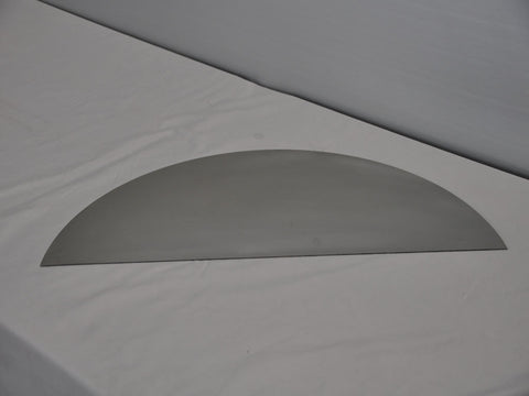 FB30A - 30" by 14.4" Single Axle Smooth Aluminum Fender Back